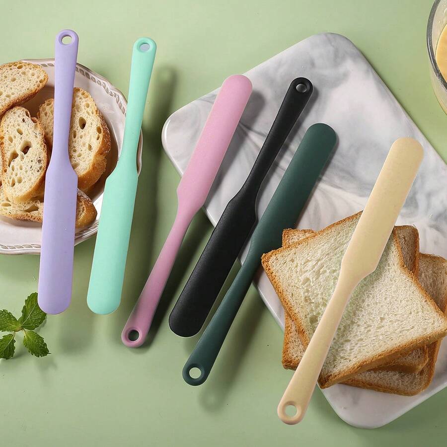 Silicone Spatula, Batter Mixing Spatula, Jam Spreader, Cake Cream And Butter Baking Spatula, Non - Stick And Heat - Resistant Silicone Can Scraper, Mixing And Stirring Spatula, Flexible Baking And Cooking Tool For Mixing And Scraping