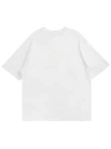 4件装男士纯色休闲运动短袖T恤，夏季T恤