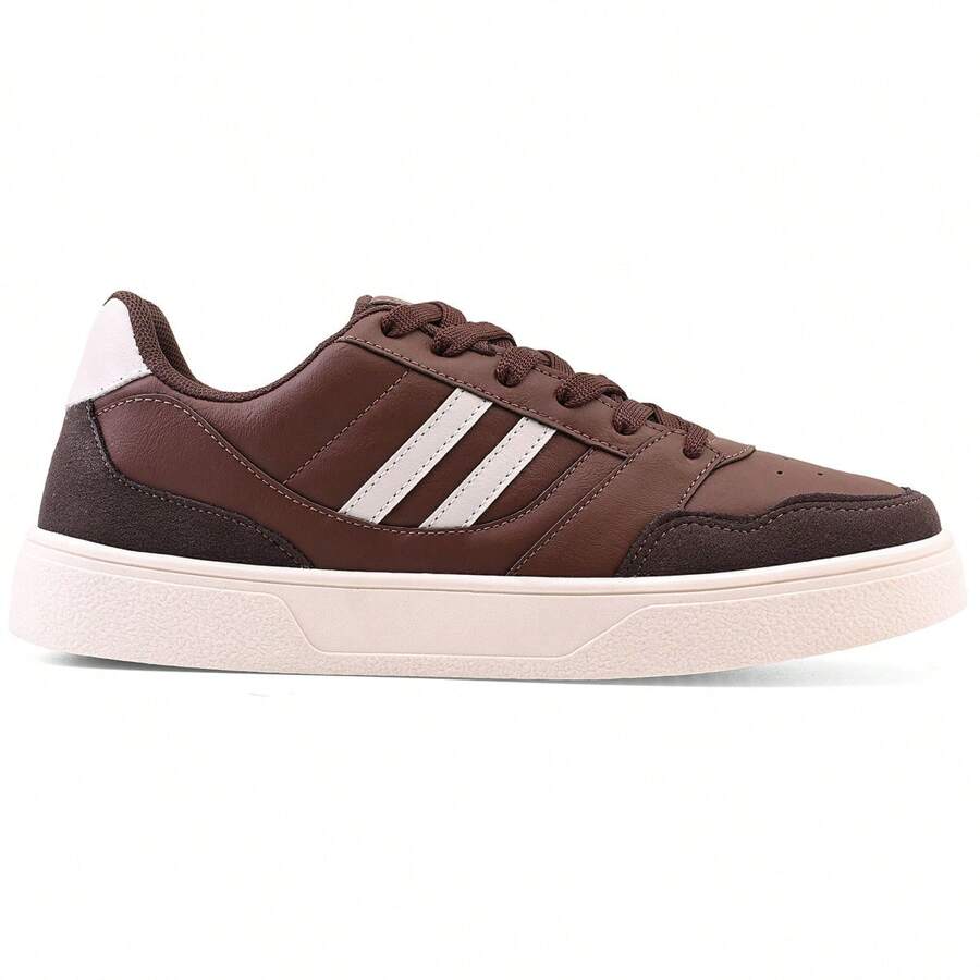 Men's Casual Tennis Shoes Original Comfortable And Durable R1712 - 咖啡棕 - 查看 1