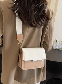 Small Bag For Women, Latest Style, Simple And Versatile, Fashionable Wide Strap Shoulder Bag, High Quality, Waterproof, Anti-The, Multi-Functional.