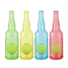 1pc Pet Squeaky Chew-Resistant Floating Rubber TPR Tennis Ball Bottle Shaped Toy, Chewing & Interactive For Large/Small Dogs