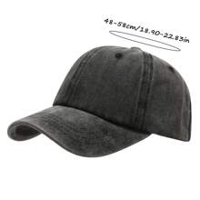 1pc Kids Spring/Summer Sun Visor Baseball Cap, Vintage Washed Adjustable Casual Cap For Boys/Girls Outdoor Sun Protection