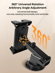 Remax, IPad Mini Car Mount, [360° Rotatable& Firmly Grip & Never Fall Off] Air Vent Tablet Mount For Car, Z Fold Car Mount For IPad Pro Air Mini Z Fold, Multiple Functional Car Mount For Phones And Tablets, Car Accessory, Travel Must Have - màu đen - Xem 7