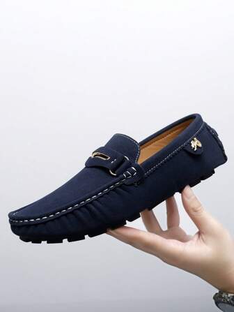 2025 Autumn New Arrival Unisex Casual Handmade Beaded Loafers, Slip On Slouchy Shoes, Driving Moccasins, Flat Leisure Shoes, Halloween Gift