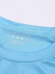 SURUIDA 1pc Men's Argentina Football Sports Jersey, Comfortable T-Shirt Suitable For Team Matches, Sports, Daily Wear, Summer - Blue and White - View 6