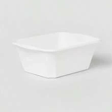 12qt Dishpan White - Brightroom: Plastic Wash Basin, Kitchen Sink Dish Tub, Dishwasher-, 12qt Capacity - 1 - View 2