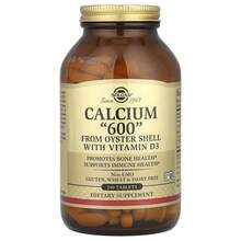 Solgar Calcium "600" From Oyster Shell With Vitamin D3, 240 Tablets - Khác - Xem 1