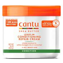 Cantu - Shea Butter Leave In Conditioning Repair Cream (453g) - Clear - View 2