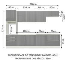 MADESA Baker's Racks - White and Gray - View 3