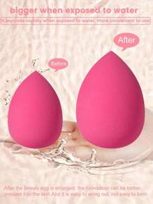 14-Piece Makeup Sponge Set Makeup Sponge Mixer 7 Powder Puffs 4 Makeup Sponges And 3 Finger-Wrapped Makeup Sponges For Liquid Foundation Powder Concealer And Cream.