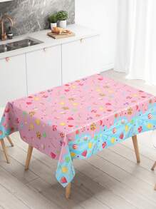 1 buah Taplak Meja Pesta Bertema Candy Land, Dekorasi Pesta Ulang Tahun Candy Land, Dekorasi Ruangan, Dekorasi Meja, Taplak Meja Ulang Tahun, Alas Meja, Taplak Meja Dekorasi Pesta, Dekorasi Latar Belakang Acara Kumpul Teman Liburan, Hadiah Ulang Tahun, Dekorasi Adegan Ulang Tahun - Tanah Permen - View 3