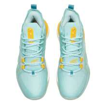 JLIN2-SE Men's Basketball Shoes, Indoor Training Shoes, Running Sneakers 877219120027 - Serenity Blue/Tropical Yellow - View 4