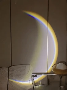 Sunset Light Projector, Sunset Lamp Projection, USB Night Light, Romantic Floor Lamps For Bedroom Living Room Decors, Rainbow Projection Lamp For Photo Background Romantic Gifts For Home Decor Living Room, Halloween, Christmas Decor, Desk Office Accessories, Wall Decor, For Camping, Party, Perfect Gift For Birthday Christmas