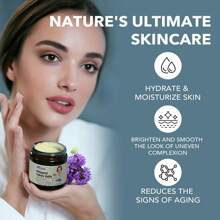 AKBAN 120ML Beef Tallow For Skin Care Set (Vanilla & Lavender) - Whipped Tallow Moisturizer For Face & Body, Grass Fed Beef Tallow Balm, Body Butter Infused With Olive Oil, Natural Skincare Lotion For Dry Skin, Leave Skin Looking Healthy, Smooth, With A Youthful Glow, Grass Fed Grass Finished Organic Face Cream, Body Lotion, And Lip Balm, 4oz, Vanilla/LAVENDER - 卡其色 - 查看 5