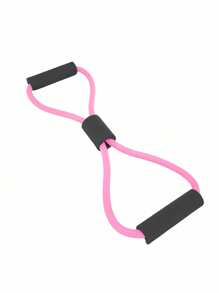 1 pezzo Esercitatore multifunzionale a forma di 8 per donne, fasce di resistenza per allenamento a casa, yoga, stretching spalle, perdita peso, modellatura del corpo, accessori palestra per vita e addome
