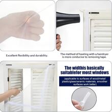 I Regret Not Buying It Earlier! The Punch-Free Mosquito-Proof Screen Mesh Is So Dense That Mosquitoes Can't Penetrate It. It's And Healthy, With A Black Screen Mesh And Gray Hook-And-Loop Fasteners.