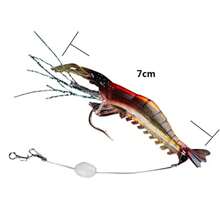 7cm Luminous Bionic Shrimp Soft Lure For Sea Fishing, Suitable For Bass, Carp And Other Fish - Multicolor - View 3
