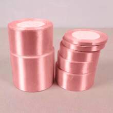 1pc Black Green Ribbon Handmade DIY Rose Flower Ribbon 21meters Long Polyester Webbing Packaging Webbing, Home Decor, Scene Decor, Theme Party Decor