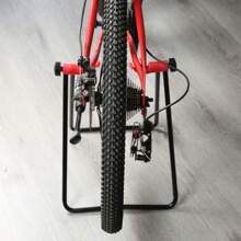 Mountain Bike Repair Vertical Stand Triangle Vertical Parking Rack Display Stand Ideal For Working On Bike - Black - View 2