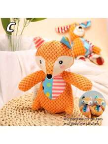 1 Pc Dogs Toys With Sound, Pet Plush Toys, Suitable For Medium And Large Dogs Such As Corgi Dogs And French Bulldogs, Can Reduce Boredom, Exercise Teeth And Body, Only For Dogs