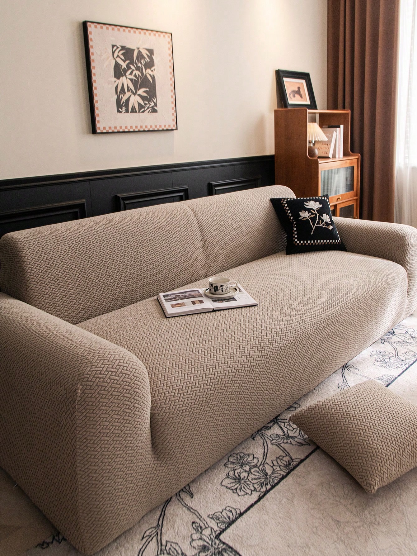 غطاء أريكة مطاطي