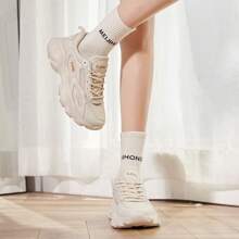 CAMEL CROWN Women's Sports Shoes, New Spring And Summer Fashion Versatile Lightweight Breathable Low-Top Casual Shoes