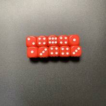 Easytoday 100pcs/Set 16mm/0.63inch 10 Colors Acrylic Dot Dice, Perfect For Board Games, Parties, Entertainment, Bars - Multicolor - View 19