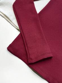 ACME MADE IN CHINA 3pcs Kit Cacharrel Basic Blouse Long Sleeve Winter Cold Weather Women's - Vinho/Preto/Off - 查看 3