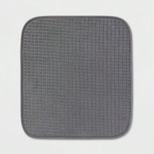 16"X 18" Drying Mat Dark Gray - Brightroom™: Polyester, Machine Washable, Dish Drying Mat