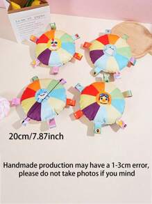 1 件/2 件快乐狗，带声音的咀嚼玩偶，宠物毛绒吱吱叫玩偶，适合猫狗的轻便蓬松玩偶，互动玩偶，边境牧羊犬训练玩偶，宠物配件，颜色随机