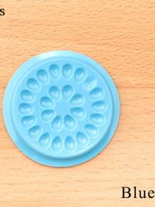 HMQ beauty 50 件睫毛胶水架假睫毛胶水架睫毛延长胶水架托盘垫睫毛延长工具假睫毛胶水架托盘塑料花形睫毛延长胶水托盘垫带自粘背面用于睫毛延长美甲或纹身墨水应用工具 - 粉色 - 粉色 - 查看 16