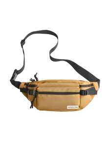 Solid-Color Nylon Casual Shoulder Bag, A Multi-Functional Men's Casual Bag. It Is Suitable For Use During Halloween And Christmas, As A College Travel Bag, And Can Be Used By Men As A Shoulder Bag. It Is Also An Excellent Choice For Gifts, Such As A Holiday Storage Bag, A Messenger Bag, A Shoulder Bag, A Rider Bag, Etc. Belts - Multicolor - View 14