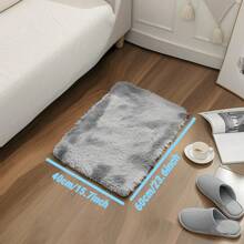 Nordic Style Printed Plush Carpet With Anti-Slip Bottom, Water Absorbent For Bathroom, Soft And Comfortable With Thick Sponge, Suitable For Living Room, Bedroom, Balcony, Study Room, Bathroom