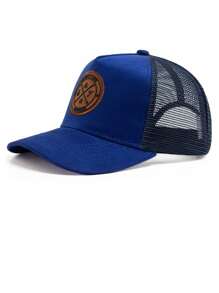 1pc New Design Baseball Truck Driver Cap, Versatile Visor Sun Hat Suitable For All Seasons - Patterned Bat Hat - View 7