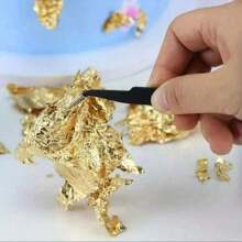 1 件金箔金箔碎片装饰，金箔纸装饰，绘画蜡烛 DIY 工艺品派对装饰，仅供装饰 - 彩色 - 查看 4