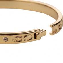 Coach 女士細金屬手鍊F59083GLD