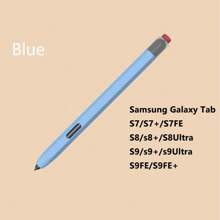 Silicone Stylus Pen Protective Case, Solid Color Design, Compatible With Samsung Galaxy Tab S6 Lite, S7 FE, S8 Ultra, S9 Plus - Nhiều màu - Xem 21