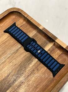 1 件表带男士 Apple Watch 表带运动硅胶表带兼容 Apple Watch 表带 44mm 42mm 40mm 38mm 41mm 45mm 46mm 49mm 时尚智能手表表带腕带适用于 Series 9 Series 10 Ultra Se 8 7 6 5 4 3 2 1，时尚 Apple Watch 表带，智能手表表带兼容 Apple Watch 表带，手链 Apple Watch 表带，Apple Watch 表带配件 - 三株矽膠 - 查看 6