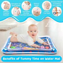 1PC Baby Water Pad Crawling Training Pat ,Baby Inflatable Pat Water Mat Climbing Mat,Thickened Children's Water Pat Cushion