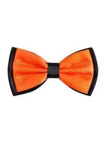 1pc Men's Double Layer Dual Tone Bow Tie, Suitable For Banquet, Wedding, And Party - Multicolor - View 8