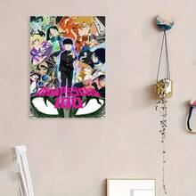 Framed Poster Anime Series 1 Key Art Alt Crunchyroll Japanese Anime Merchandise Manga Series Anime Streaming Poster Merch Anime Bedroom Decor Cool Wall Art Print Poster - 框架 - 查看 5