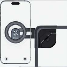 exeliq Suporte para celular Tesla atualizado para 2025, [ímã mais forte] Compatível com suporte automotivo MagSafe em telas sensíveis ao toque dos modelos Y/3/X/S, suporte para celular compatível com iPhone 16, 15, 14 e 13, todos os celulares, acessórios indispensáveis para 2025, compatíveis com iPhone, Android, presente de aniversário, família, amigos, magnético, acessórios para carro, suporte para celular compatível com iPhone, Android, presente de aniversário, família, amigos