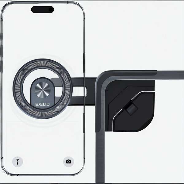exeliq 2025 Upgrade Tesla Phone Mount, [Strongest Magnet] Fit For MagSafe Car Mount On Model Y/3/X/S Touchscreen, Phone Holder Compatible With IPhone 16 15 14 13 All Phone, Must-Have Accessories 2025 Compatible With IPhone, Android Phone, Gift For Birthday, Family, Friends Magnetic, Car Accessories, Car Phone Holder Compatible With IPhone, Android Phone, Gift For Birthday, Family, Friends