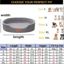 1 pièce Lit/tapis pour animaux de compagnie en tissu Oxford et sherpa, imperméable, anti-fuite, anti-salissures, anti-morsure, amovible et lavable, doux et confortable, chaud, pour petits, moyens et grands chiens et chats, toutes saisons, de haute qualité, disponible en plusieurs couleurs - Multicolore - Voir 3