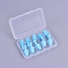 5 Pairs Silicone Ear Plugs, Sleeping Ear Plugs, Noise-Proof Ear Plugs, Swimming Ear Plugs - Multicolor - View 17