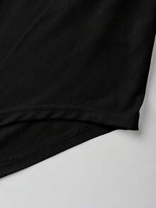 Pregnant Women's Solid Color Round Neck Bodysuit, Simple & Versatile, Slimming