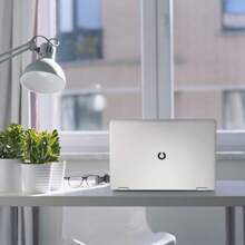 Flex Pro 可轉換筆記型電腦，配備 11.6 吋觸控螢幕、Windows 11 家用版、英特爾賽揚 N4020 處理器、4GB RAM / 128GB 記憶體、西班牙語鍵盤✅ 24/48 小時送貨 - 淺灰色 - 查看 6