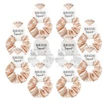 10pcs Multi-Color Elastic No-Damage Hair Ties, Suitable For Women, Bachelorette Party, Wedding, Bridesmaid Gifts, Hair Accessories, Scrunchy Hair Ties Scrunchies