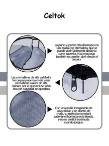 CT1637 1 Pieza De Casa/Jaula De Mascota Portátil