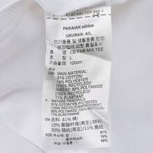 Adidas Maglietta uomo 2025 CE FAB MIX, girocollo in maglia a maniche corte TJM2061